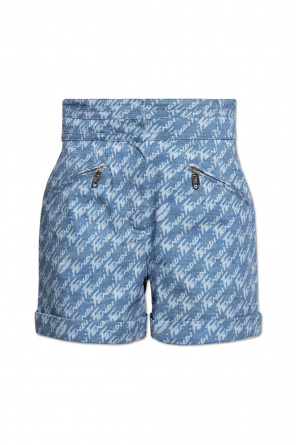 SchaferandweinerShops Japan - Cropped denim jacket Fendi